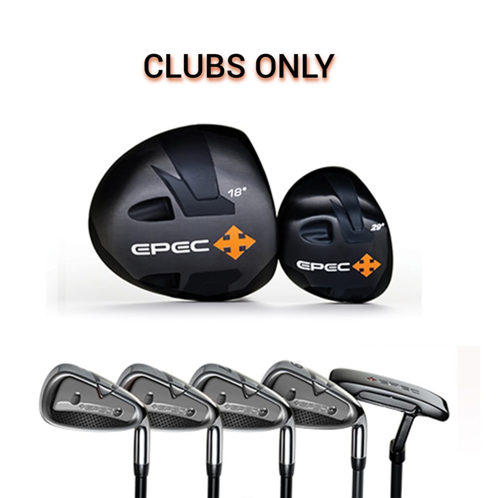 EPEC 7 Club Set Clubs Only EPEC Golf